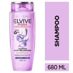 ELVIVE - Shampoo Hidra Hialurónico Cabello Seco 680 ml