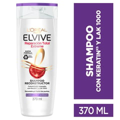 ELVIVE - Shampoo para Cabello Muy Dañado con Karatin y LAK 1000