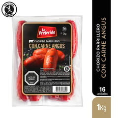 LA PREFERIDA - Chorizo Parrillero con Carne Angus