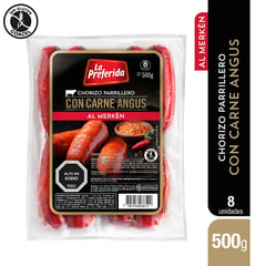 LA PREFERIDA - Chorizo Parrillero Angus Merquén