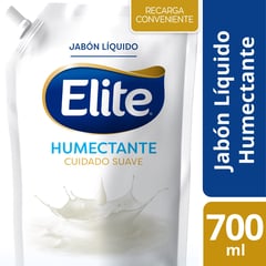 ELITE - Jabón Líquido Humectante Cuidado Suave Bolsa