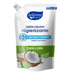 BALLERINA - Jabon Antibacterial Coco Lima