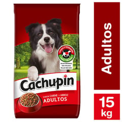 CACHUPIN - Alimento Seco para Perro Adulto Sabor Carne 15 Kg