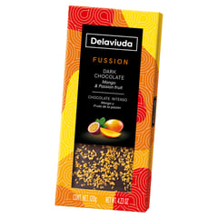 DELAVIUDA - Tableta de Chocolate con Frutos Rojos 120 g