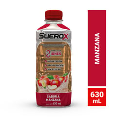 SUEROX - ISOTONICA MANZANA ZERO 630ML