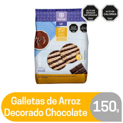 TOTTUS LIFE - Galleta de Arroz Decorado Chocolate