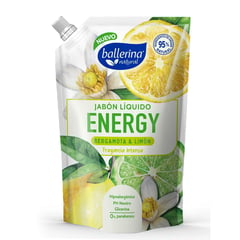 BALLERINA - Jabon Liquido Energy Bergamota y Limón