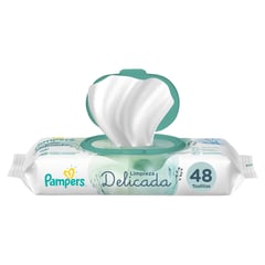 PAMPERS - Toallitas Húmedas Limpieza Delicada 48 Un