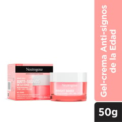 NEUTROGENA - Gel Crema Anti Signos de Edad Bright Boost Factor de Noche