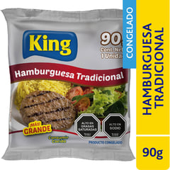 KING - Hamburguesa Tradicional Congelada