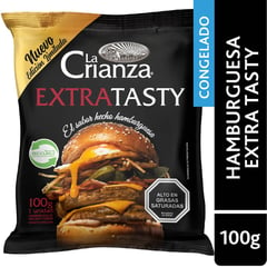 LA CRIANZA - Hamburguesa de Vacuno Extra Tasty 100 g