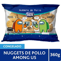 SUPER POLLO - Nuggets Pollo Among Us Congelado 360 g