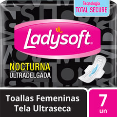 LADYSOFT - Toalla Femenina Ultradelgada Nocturna