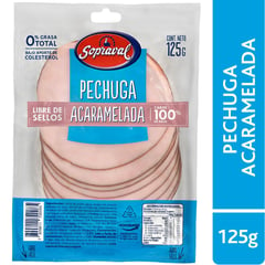 SOPRAVAL - Pechuga de Pavo Acaramelada 125 g