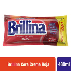 BRILLINA - CERA CREMA ROJA 480 CC