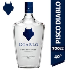 DIABLO - Pisco Transparente Reserva 40°