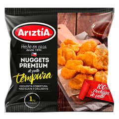 ARIZTIA - Nuggets de Pollo Tempura Congelados Ariztía 1 Kg