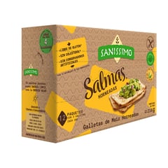 SANISSIMO - GALLETAS SALMAS DE MAIZ HORNEADAS 216GR