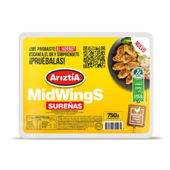 ARIZTIA - Ala Media Pollo Sureña 750 g