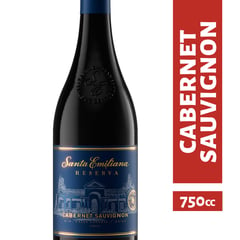 SANTA EMILIANA - Vino Tinto Cabernet Sauvignon Reserva13.5° 700 cc