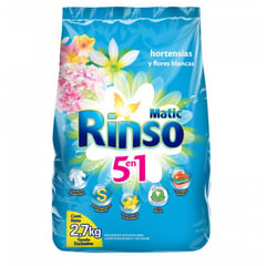 RINSO - Detergente Polvo Hortensias y Flores Blancas