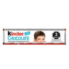 KINDER - Chocolate con relleno a base de Leche 12.5 g