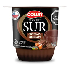 COLUN - Flan del Sur Sabor Chocolate Avellana