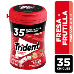 TRIDENT - CHICLE BOTELLA TRIDENTTRIDENT 45.5GR FRE