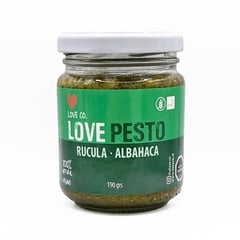 LOVE CO - Salsa Love Pesto Rucula Albahaca 190 g