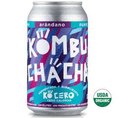 KOMBUCHACHA - Bebida Sabor Arandano Cero Calorías 355 ml