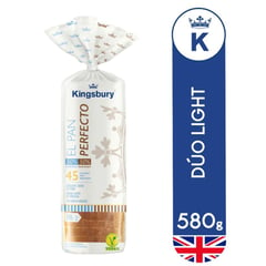 KINGSBURY - Pan de Molde Perfecto Duo 50-50 580 g