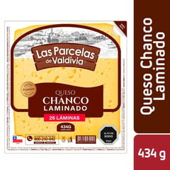 LAS PARCELAS DE VALDIVIA - Queso Chanco Laminado 434 g