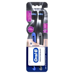 ORAL B - Cepillo de Dientes Indicator Black 2 Un