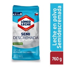 LONCOLECHE - Leche en Polvo Semidescremada 760 g