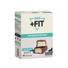 WILD FIT - Barra de Chocolate Coco 5 x 30 g