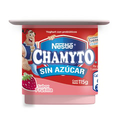 CHAMYTO - Yoghurt con Probióticos Sabor Frutilla