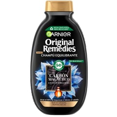 ORIGINAL REMEDIES - Shampoo Carbón y Aceite de Semillas