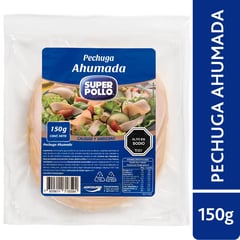 SUPER POLLO - PECHUGA POLLO AHUMADA 150 GR