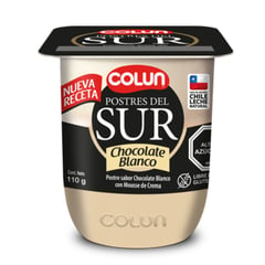 COLUN - Postre del Sur Sabor Chocolate Blanco 110 g