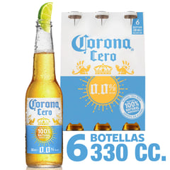 CORONA - Pack Lager Cero Alcohol Botella