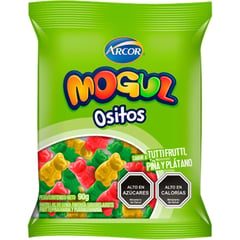 MOGUL - Gomitas Osito sabor Tutti Fruti Piña y Plátano 90 g