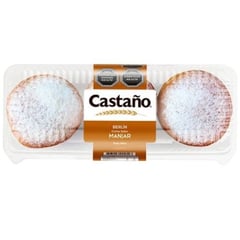 CASTAÑO - Pack Berlín Relleno Manjar 2 x 85 g