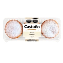 CASTAÑO - Pack Berlín Relleno Crema 2 x 85 g