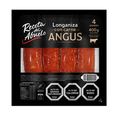 RECETA DEL ABUELO - Longaniza Angus 400 g