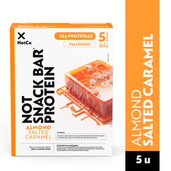 NOTSNACK BAR - Barra de Proteína Salted Caramel 5 x 45g