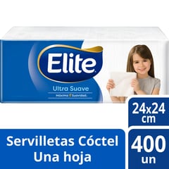 ELITE - Servilletas Cóctel 400 Un