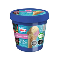 SAVORY - Helado de Leche Cassata Brick 1.8 L