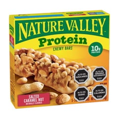 NATURE VALLEY - BARRITA PROT SALTED CAR NAT VAL 201GR