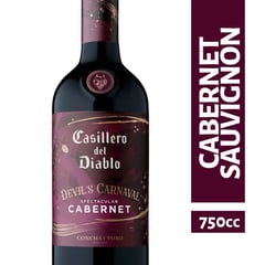 CASILLERO DEL DIABLO - Vino Tinto Cabernet Sauvignon Devils Carnav Casillero del Dianle 13.5° 750 cc