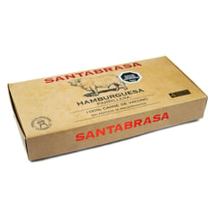 SANTA BRASA - Hamburguesas Parrillera Santabrasa 4 x 150 g